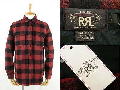 RRL Ralph Lauren BUFFALO PLAID オーバーシャツ 買取査定