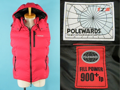 POLEWARDS ポールワーズ FILL POWER 900 ダウンベスト 買取査定