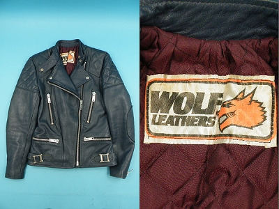 70’s WOLF ウルフレザー ダブル ライダースジャケット 買取査定