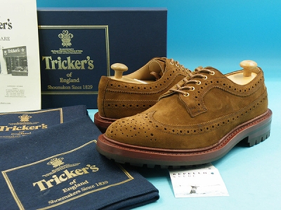 トリッカーズ Tricker’s MASTER&Co 別注 ウイングチップシューズ 買取査定