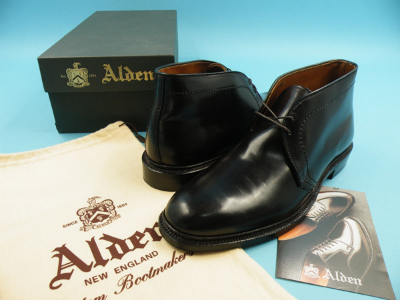 ALDEN オールデン 12528 チャッカ レザーソール別注 買取・査定