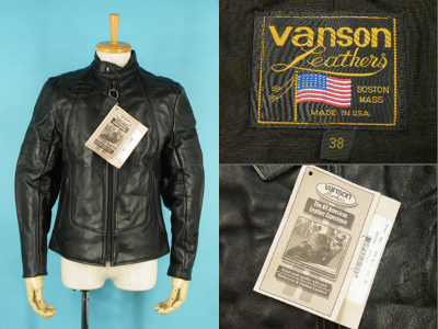 vanson バンソン RJV シングル ライダースジャケット 買取査定