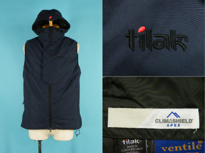 Tilak ティラック Ventile ベンタイルフードベスト 買取査定