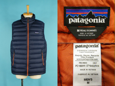 patagonia パタゴニア Down Sweater VEST ダウン セーター ベスト 14年製 買取査定