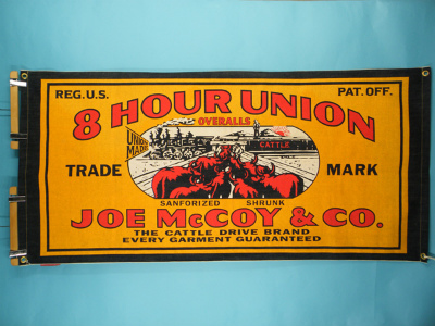 JOE McCOY ジョーマッコイ 8 HOUR UNION デニムバナー 買取査定