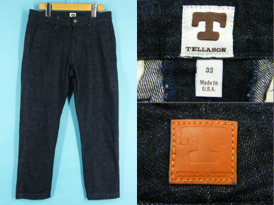 TELLASON テラソン デニム トラウザーズ パンツ 買取査定