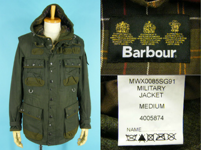 Barbour バブアー TOKITO トキト ミリタリージャケット 買取・査定