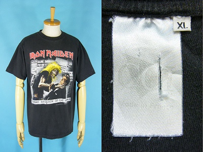 IRON MAIDEN アイアンメイデン BE QUICK OR BE DEAD Tシャツ 買取査定