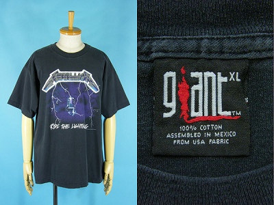 METALLICA メタリカ RIDE THE LIGHTNING ロックTシャツ 買取査定