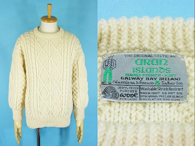 [SPECIAL] ARAN ISLANDS Fisher knit オリジナル