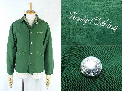 TROPHY CLOTHING トロフィークロージング コーチジャケット 買取査定