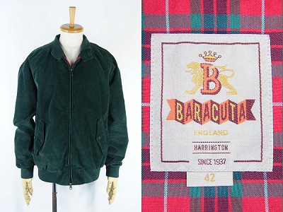 BARACUTA バラクータ G9 スウィングトップ コーデュロイ 買取査定