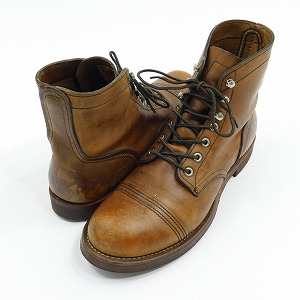 RED WING レッドウィング 8111 アイアンレンジ ブーツ 買取・査定