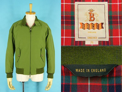 BARACUTA バラクータ G9 スイングトップ 英国製 買取・査定