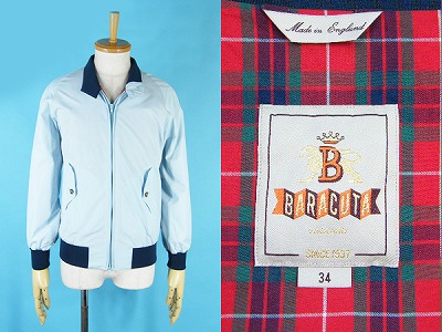 Baracuta バラクータ G9 スイングトップ ブルー イングランド製 買取・査定