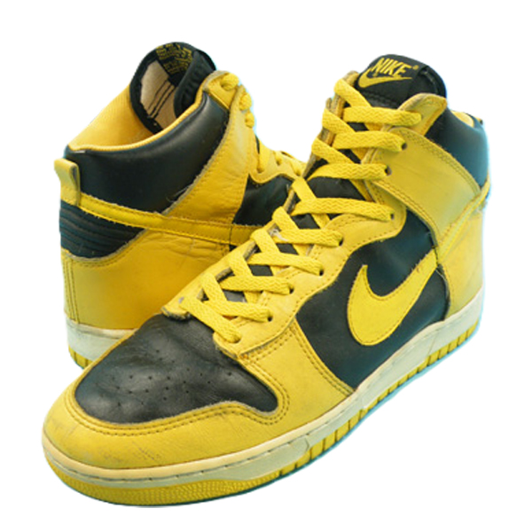 85年製 NIKE ナイキ DUNK Hi 黄黒 ダンク ハイ
