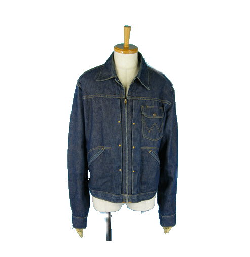 50’s Wrangler ラングラー 11MJZ デニムジャケット 縦ベル