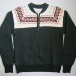 ザ フラットヘッド THE FLAT HEAD ハーフジップスウェット 雪柄 買取査定